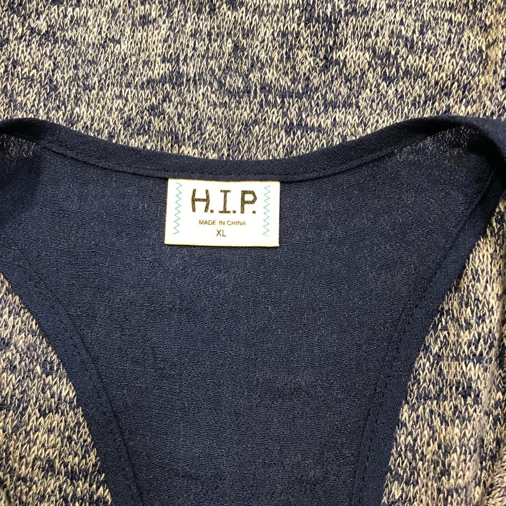 2[HIP] New! Long knitted blue sweater - Picture 6 of 8